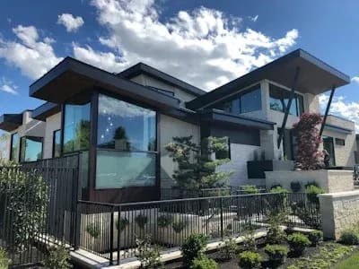 Miami property exterior with impact-rated windows and doors